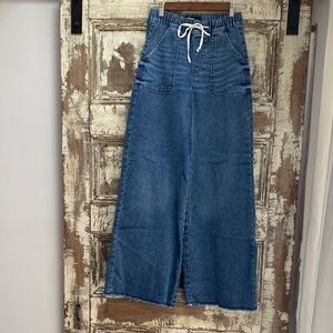 Rewash Blue Wide Leg Pants